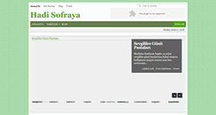Desktop Screenshot of hadisofraya.com