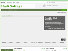 Tablet Screenshot of hadisofraya.com